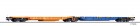 76770 Sachsenmodelle Articulated intermodal car type Sdggmrs